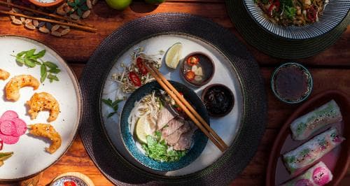 2pour1 Menu asiatique à 3 plats au choix